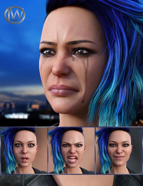 Mysterious - Expressions for Genesis 8 Female
