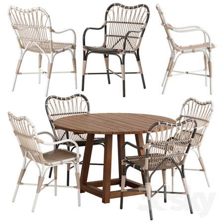 Sika Design Margret chair George table set