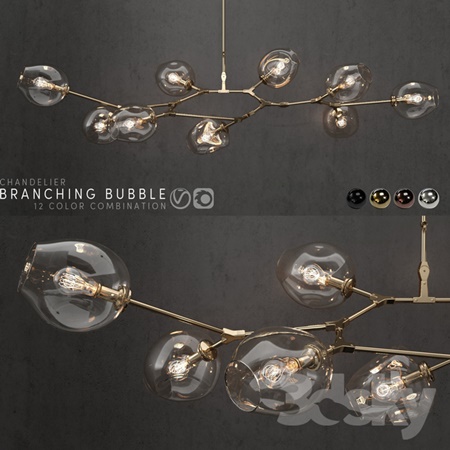 Collection Branching bubble 9 lamps 3
