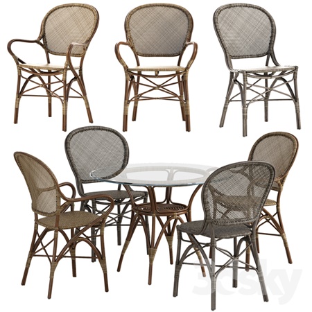 Sika Design Rossini chair Originals table set