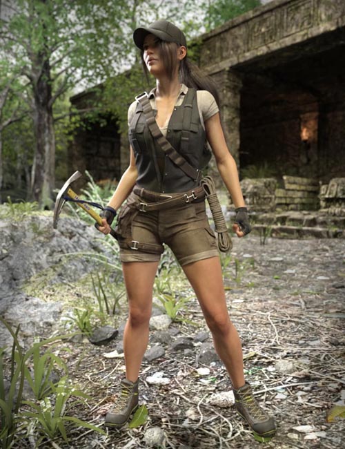 Adventure Outfit for Genesis 8 Female(s)