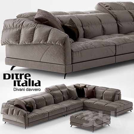 Sofa Dunn Soft Ditre Italia Design