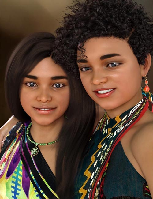 Sisters Tammie and Rachelle for Genesis 8 Female