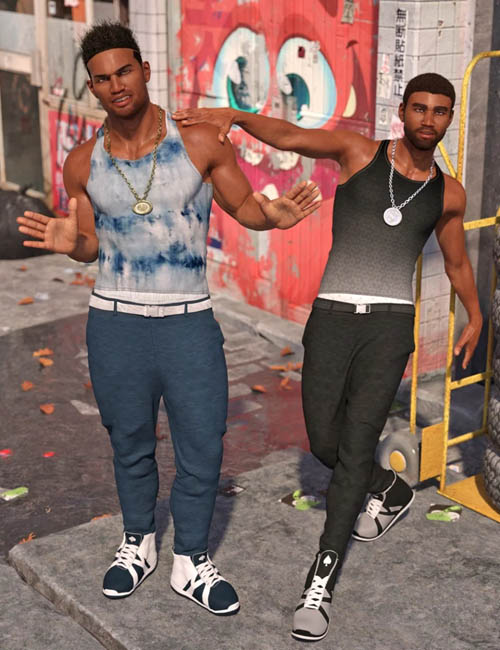 dForce Urban Ace Outfit Textures