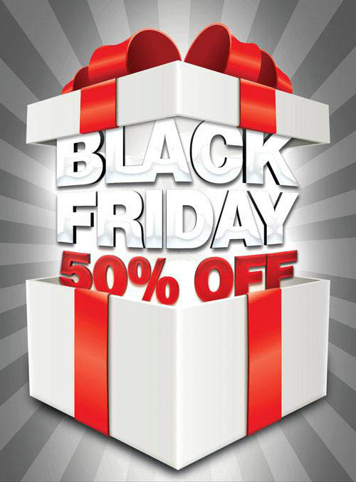 Black Friday Sales & Promotional Event Flyer PSD Template