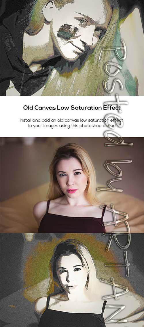 GraphicRiver - Old Canvas Low Saturation Effect 22910681