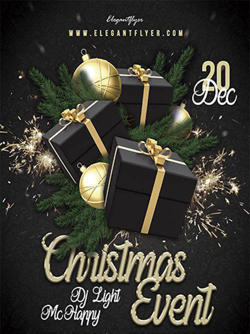 Christmas Event V2611 2019 Premium PSD Flyer Template