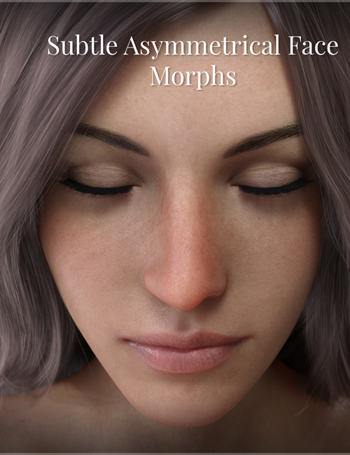 Subtle Asymmetrical Face Morphs for Genesis 8 Female