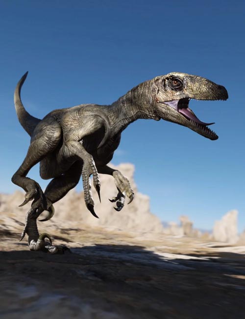 Dinosaurs Series - Deinonychus by AMLM
