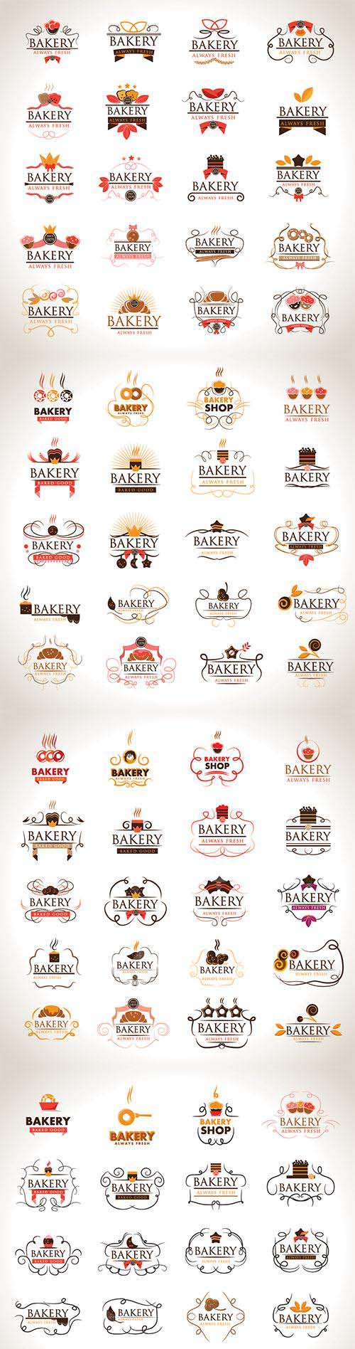 Bakery Icons Set