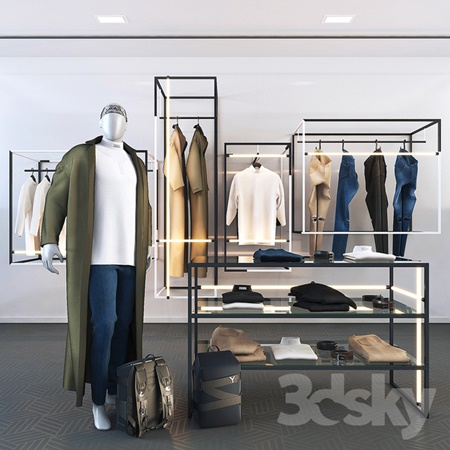 Clothing and accessories for the store