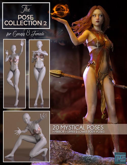The Pose Collection 2 for Genesis 8 Female