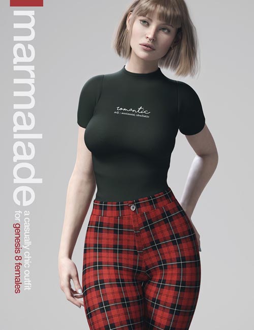 dForce Marmalade Outfit for Genesis 8 Female(s)