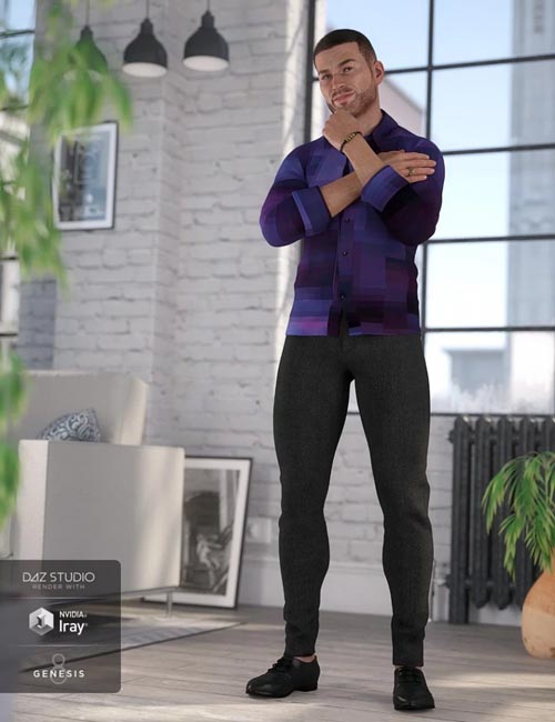 Smart and Suave Outfit for Genesis 8 Male(s)