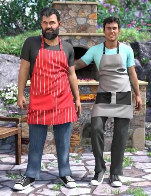 dForce Backyard BBQ Outfit Textures