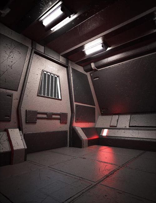 Sci-Fi Confinement Cell