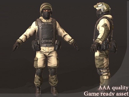 Russian Soldier Camo Pack
