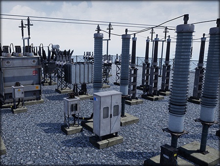 Electric Substation ( Power Grid )
