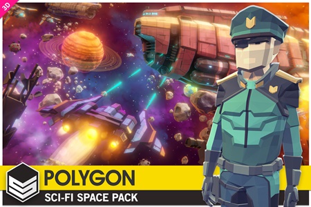POLYGON Sci-Fi Space Pack