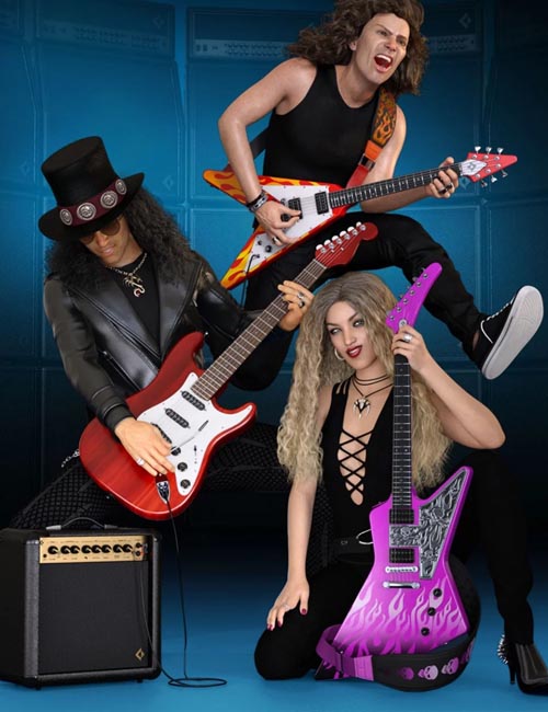 Electric Guitar Collection Bundle for Genesis 8 and Genesis 3