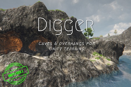 Digger Terrain Caves & Overhangs