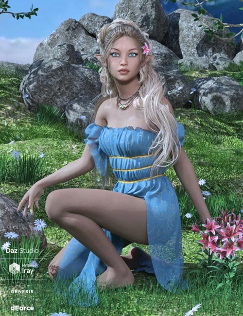 dForce Breena Outfit for Genesis 8 Female(s)