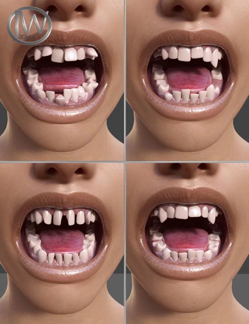 Teeth Master Control for Genesis 8 Female