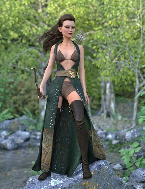 dForce Azahara Outfit for Genesis 8 Female(s)