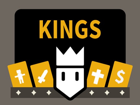 Kings Card Swiping Decision Game Asset