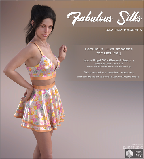 Daz Iray - Fabulous Silks