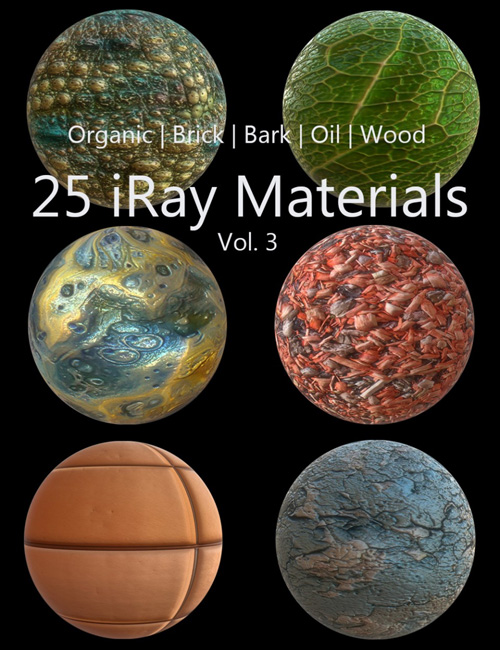 Iray Materials Collection Vol 3