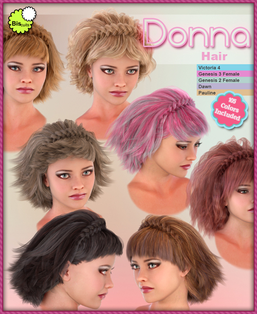 Biscuits Donna Hair