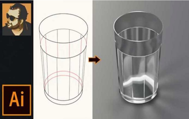 Udemy вЂ“ How To Draw a Realistic Glass in Adobe Illustrator CC