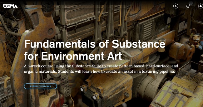 CGMA вЂ“ Intro to Substance for Environment Art with Ben Keeling