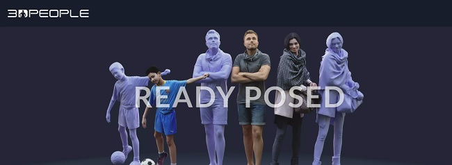 3D PEOPLE ? Ready Posed Mega Collection