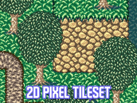 2D Pixel Tileset