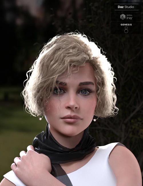 KylieBob Hair for Genesis 8 Female(s)