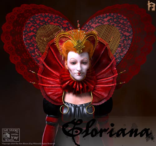 Gloriana Elizabethan Headdress