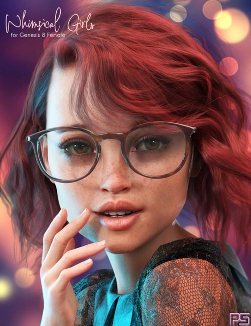 Whimsical Girls for Genesis 8 Female