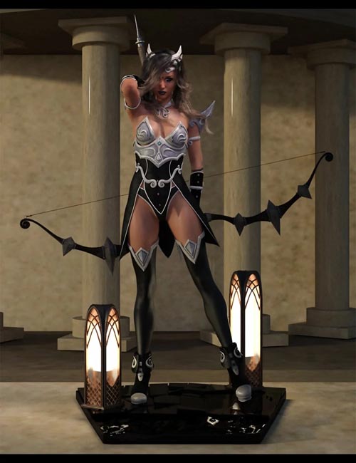 Dark Archer Poses for Genesis 8 Female