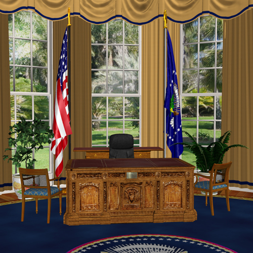 Oval Office Chamber for Poser