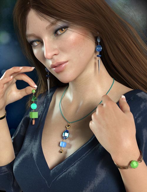 Multi-style Jewelry for Genesis 8 Female(s)