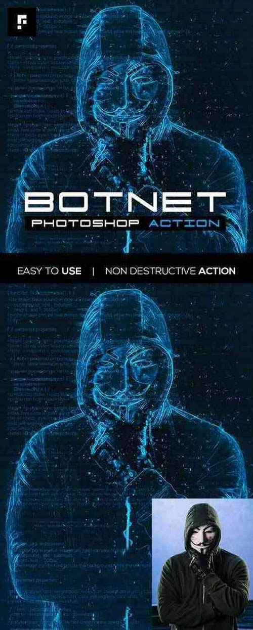 Botnet Photoshop Action 25749804