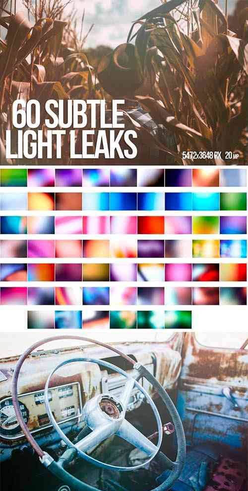 60 Subtle Light Leaks