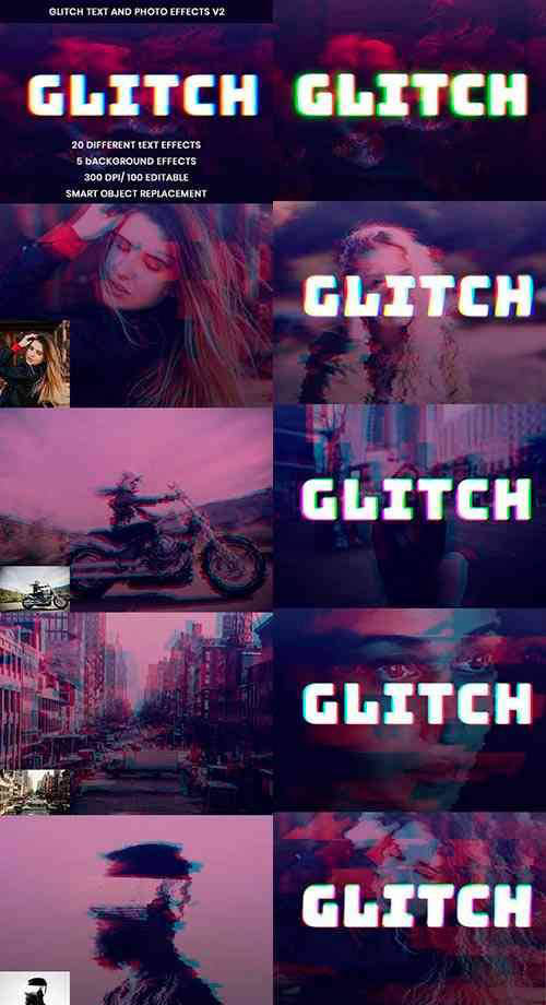 Glitch Effects V2 25602358
