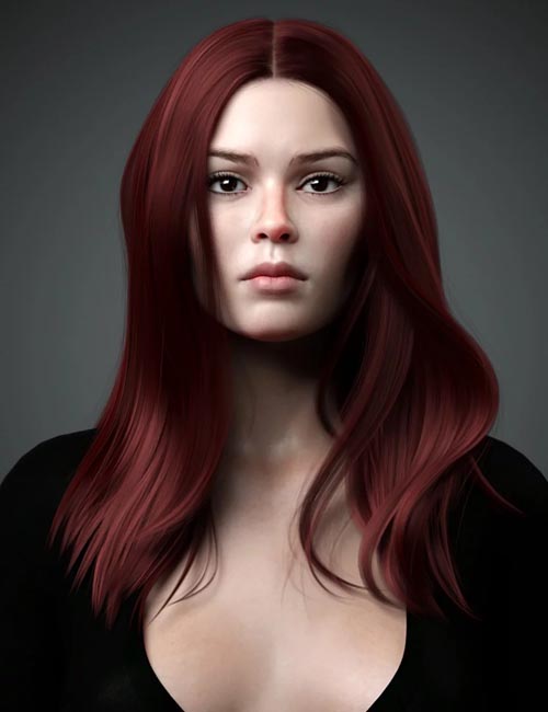 Lynna Hair For Genesis 8 Female(s)