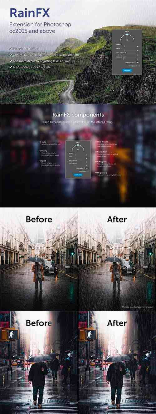 RainFX - Photoshop Extension 3803223