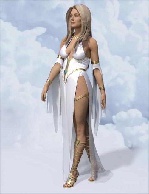 dForce Ethereal Goddess Outfit for Genesis 8 Female(s)