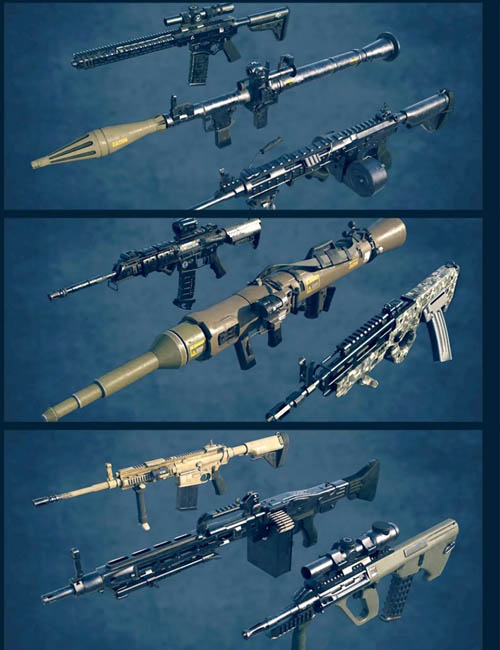 Military Weapons Bundle