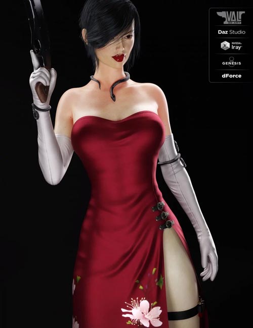dForce Nicole Agent Outfit for Genesis 8 Female(s)